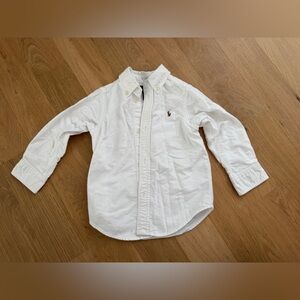 Ralph Lauren Ivory Button-Up Shirt